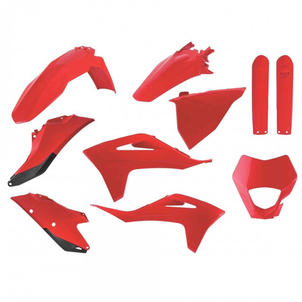 SP 1109873001 POLISPORT Plastic Kit - Red Gas Gas EC/EC-F  passend fuer GAS GAS EC 250 Rot