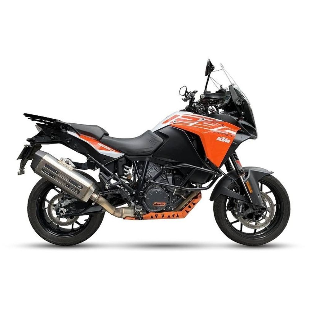 SP 1111261 IXIL MXT Endtopf Edelstahl / Endkappe schwarz - EM3089SS    passend fuer KTM 1190 ADVENTURE