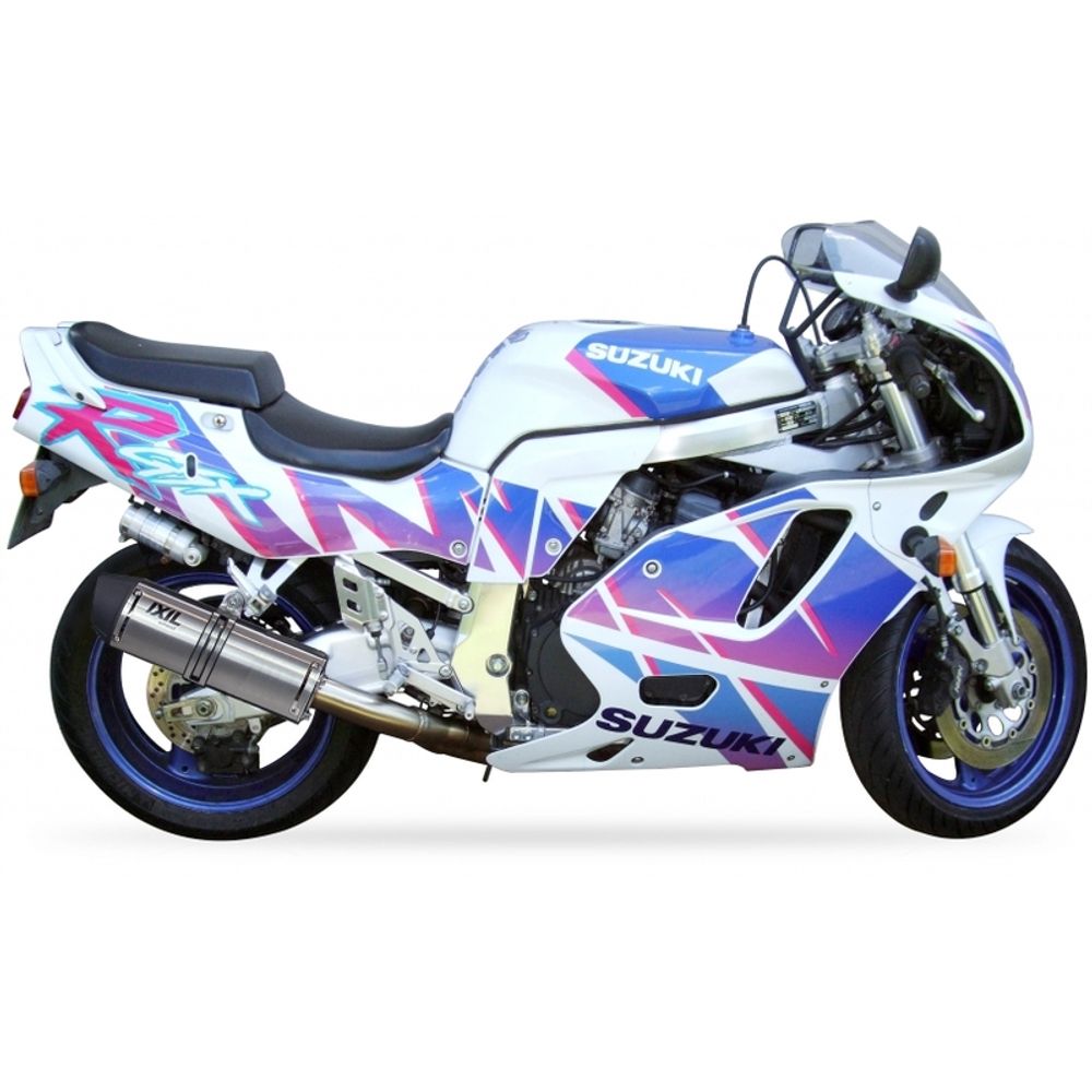 SP 1111312 IXIL Hexoval Endtopf Edelstahl / Endkappe Edelstahl schwarz - OS8061VSE    passend fuer SUZUKI GSX-R 750