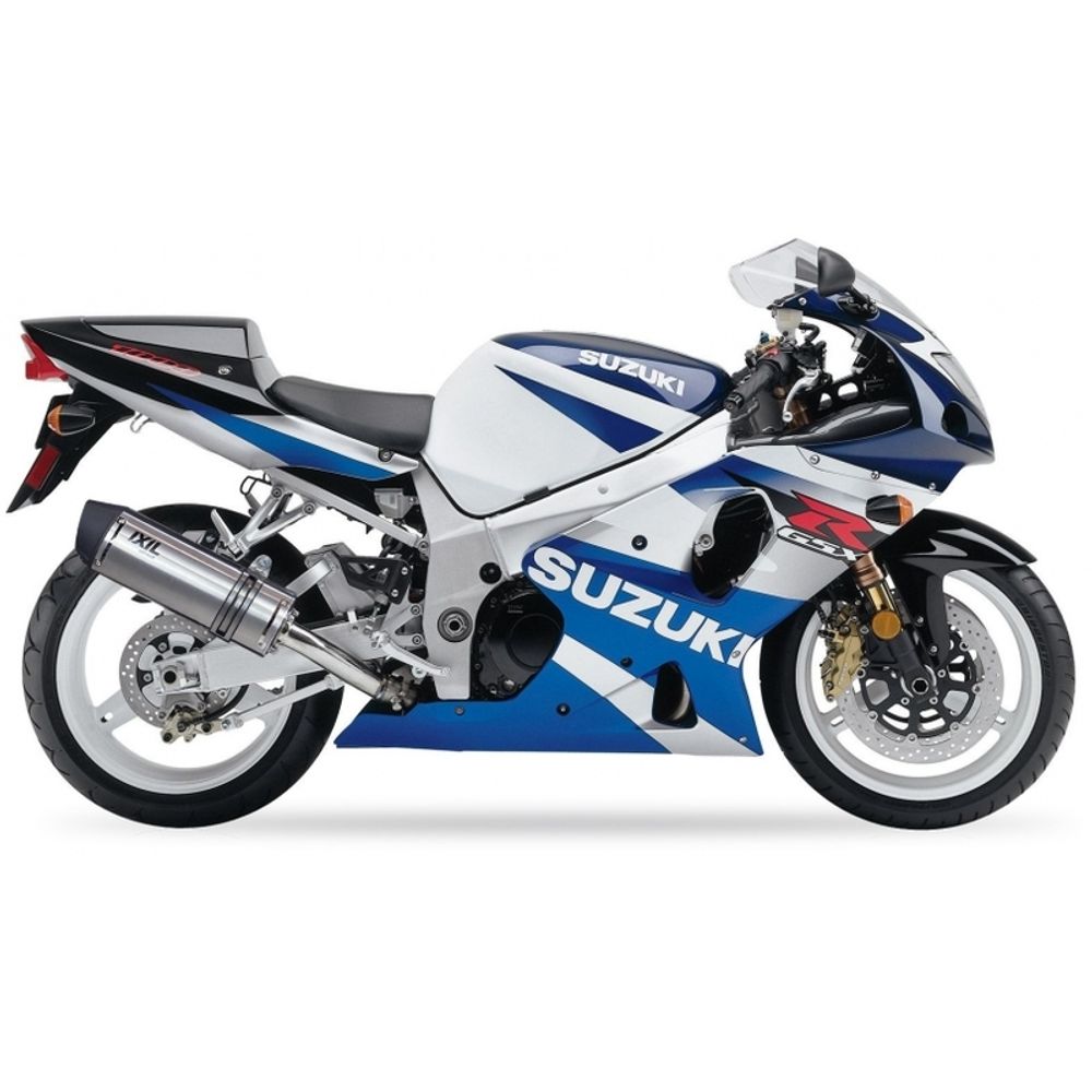 SP 1111315 IXIL Hexoval Endtopf Edelstahl / Endkappe Edelstahl schwarz - OS8098VSE    passend fuer SUZUKI GSX-R 1000