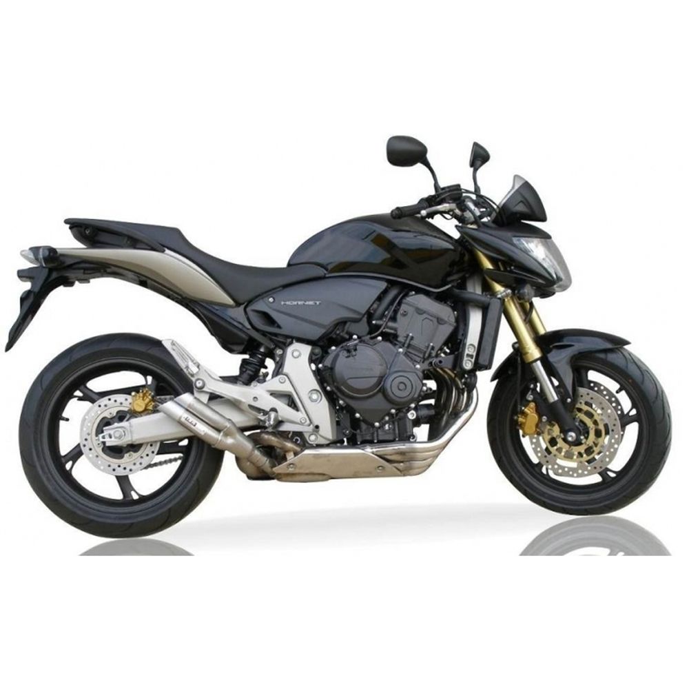 SP 1111355 IXIL Hyperlow Endtopf Edelstahl / Endkappe Aluminium - XH6348V    passend fuer HONDA CB 600 F HORNET