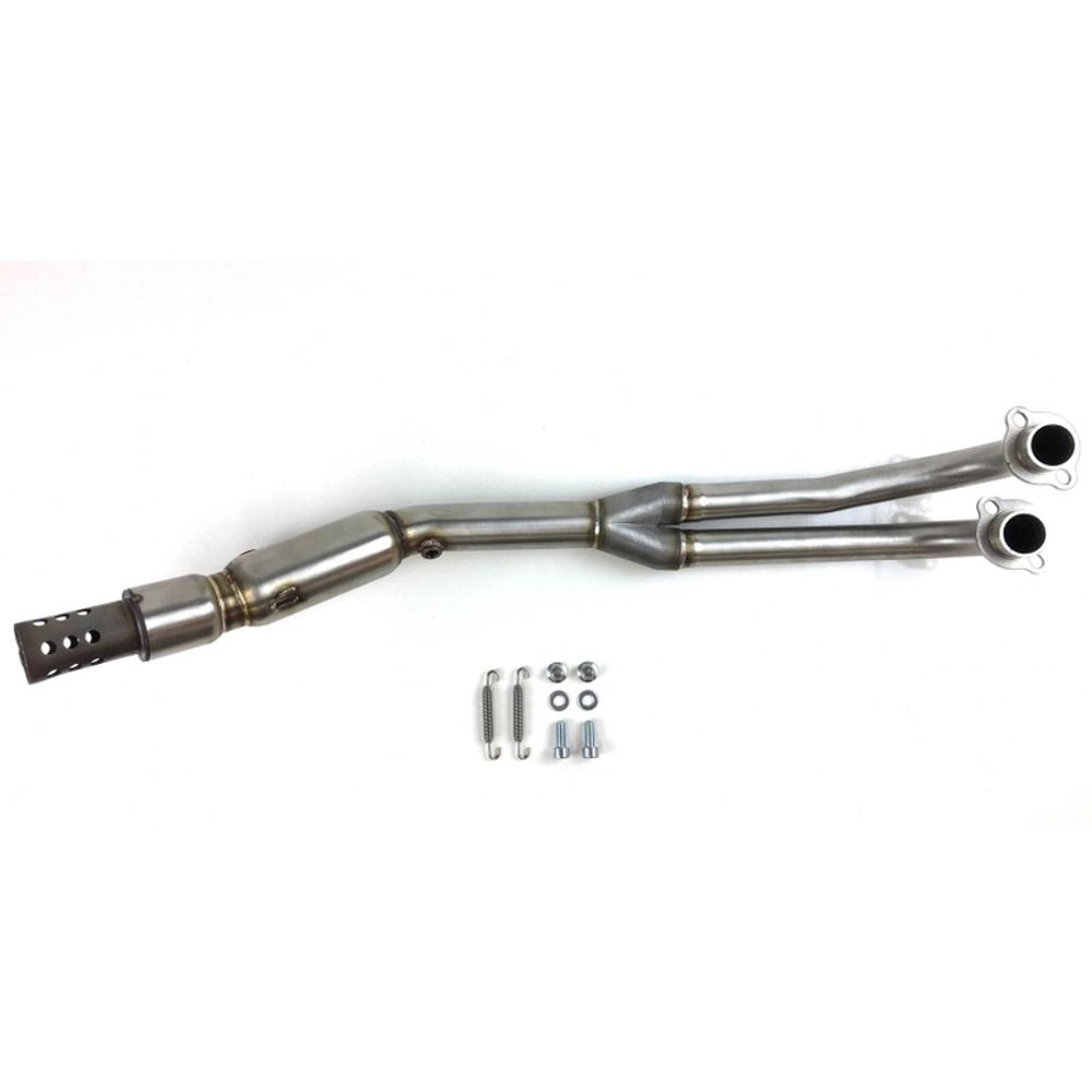 SP 1111384 IXIL L5X Komplettanlage Edelstahl poliert / Edelstahl poliert - XK0350XS    passend fuer KYMCO AK 550