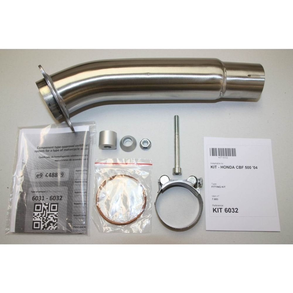 SP 1113680001 IXIL Hexoval Xtrem Endtopf - Honda CBF 500 - OH6032VSE    passend fuer HONDA CBF 500