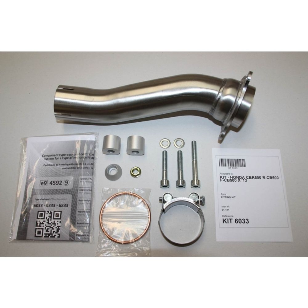 SP 1113681001 IXIL Hexoval Xtrem Endtopf - Honda CBR 500 R - OH6033VSE    passend fuer HONDA CB 500 X