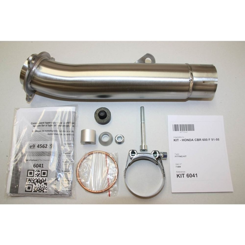 SP 1113682001 IXIL Hexoval Xtrem Endtopf - Honda CBR 600 F - OH6041VSE    passend fuer HONDA CBR 600 F