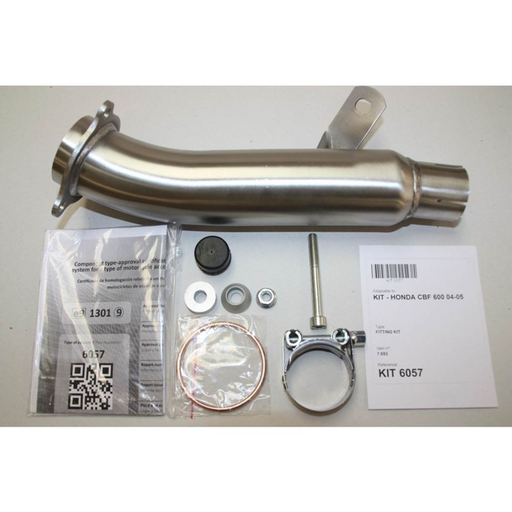 SP 1113684001 IXIL Hexoval Xtrem Endtopf - Honda CBF 600 - OH6057VSE    passend fuer HONDA CBF 600 N
