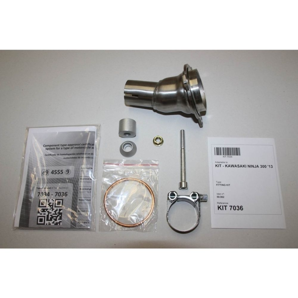 SP 1113695001 IXIL Hexoval Xtrem Endtopf - Kawasaki Ninja 250-300 R - OK7036VSE    passend fuer KAWASAKI Z 300