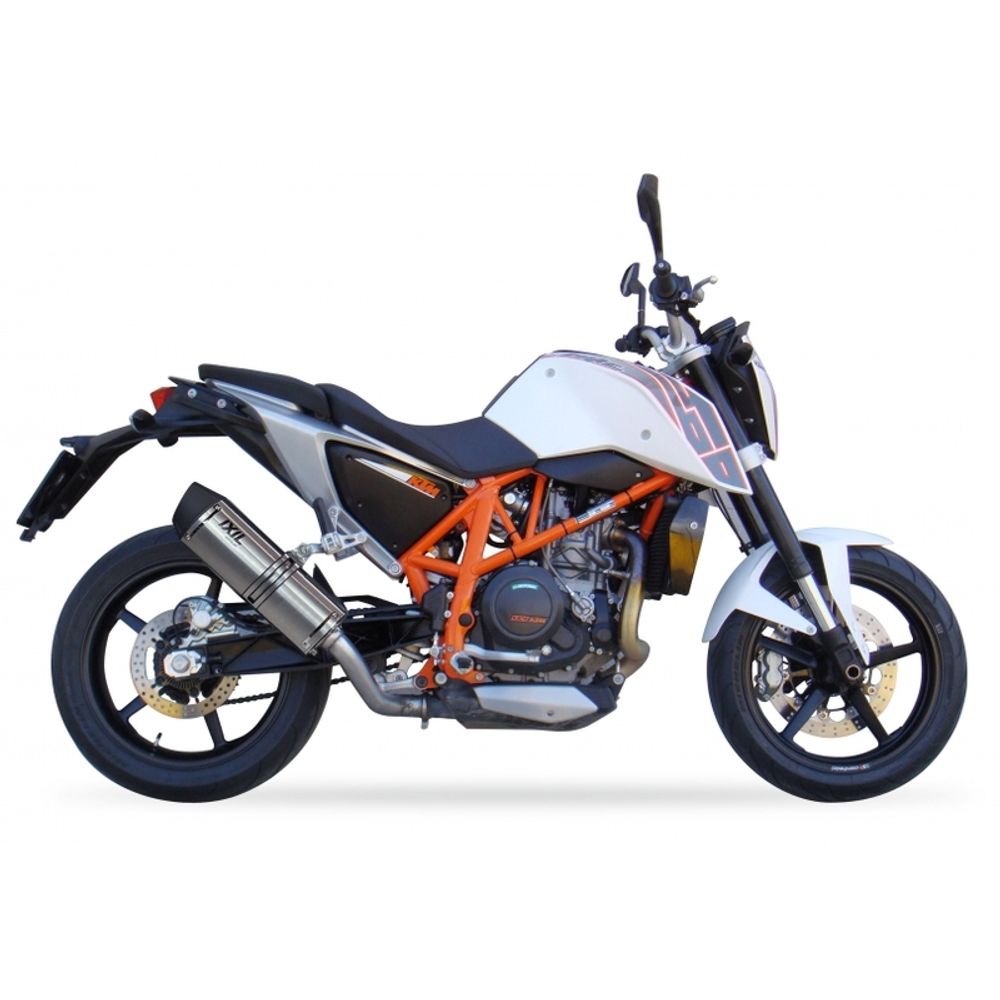 SP 1113706001 IXIL Hexoval Xtrem Endtopf - KTM Duke 690 - OM3070VSE    passend fuer KTM 690 DUKE