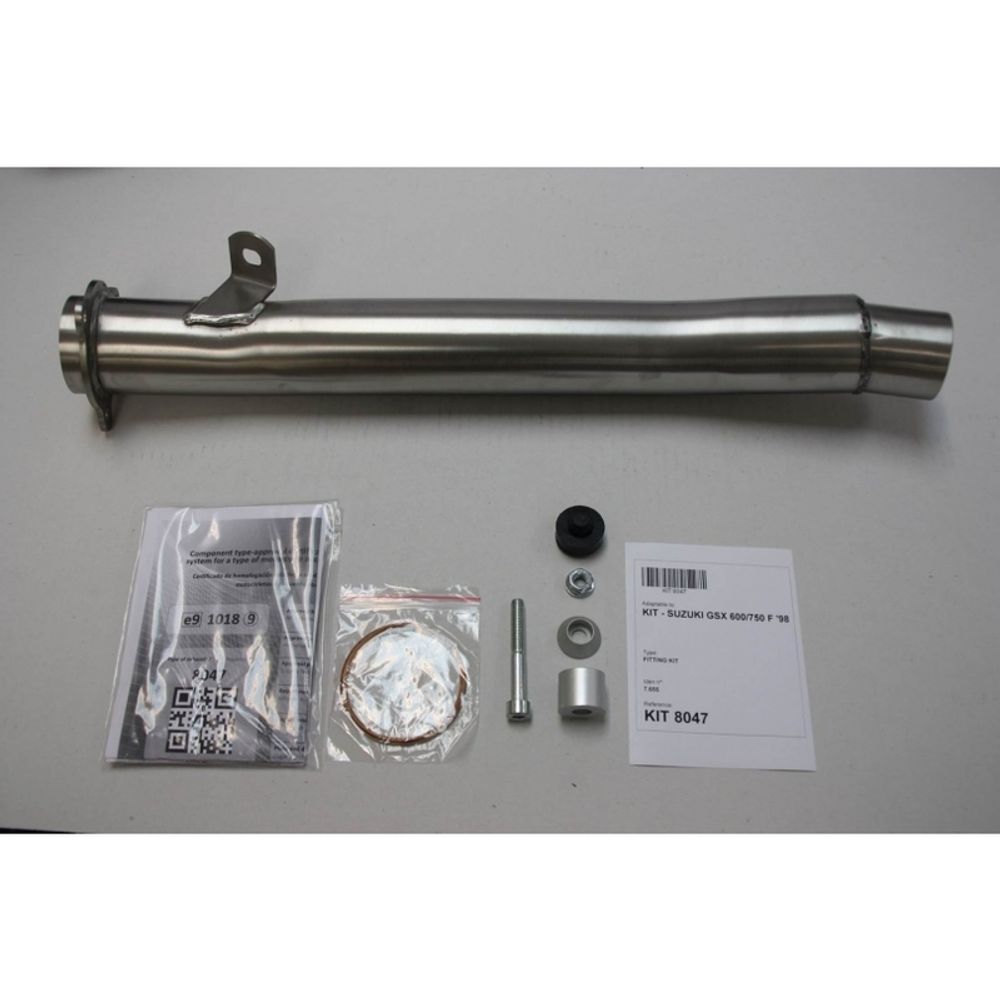 SP 1113710001 IXIL Hexoval Xtrem Endtopf - Suzuki GSX 600 F - OS8047VSE    passend fuer SUZUKI GSX 750