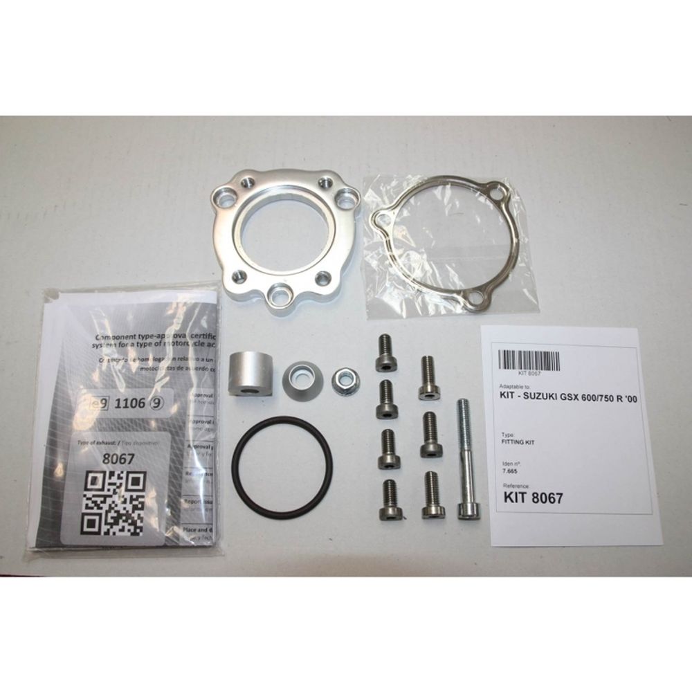 SP 1113714001 IXIL Hexoval Xtrem Endtopf - Suzuki GSX 600 R - OS8067VSE    passend fuer SUZUKI GSX-R 750