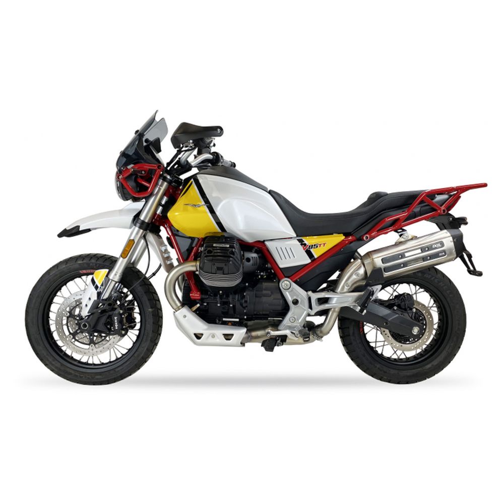 SP 1114309001 IXIL MXT Silencer stainless steel - Moto Guzzi V85 TT - EM3037SS    passend fuer MOTO GUZZI V85 TT