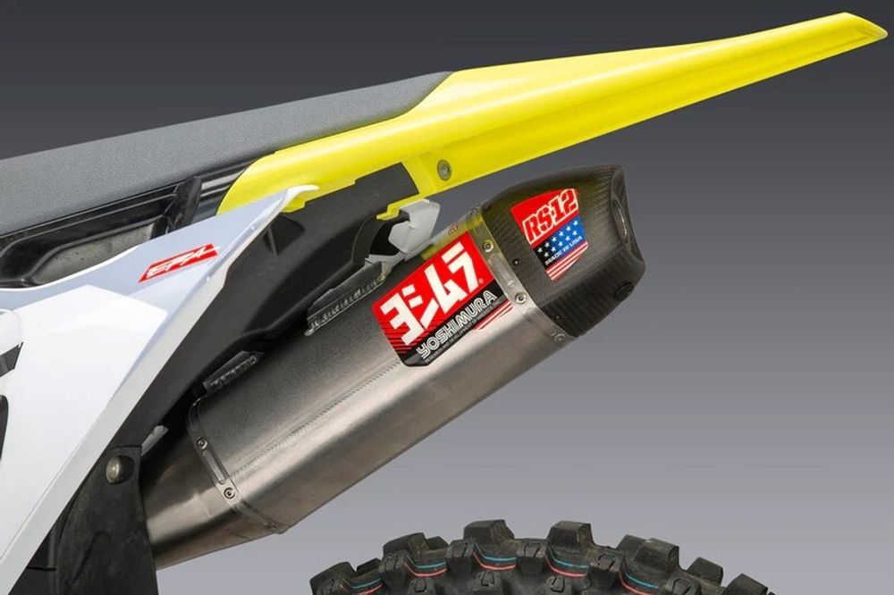SP 1117967001 YOSHIMURA RS-12 Signature Serie Komplett Auspuff - KTM/Husqvarna    passend fuer HUSQVARNA FC 350
