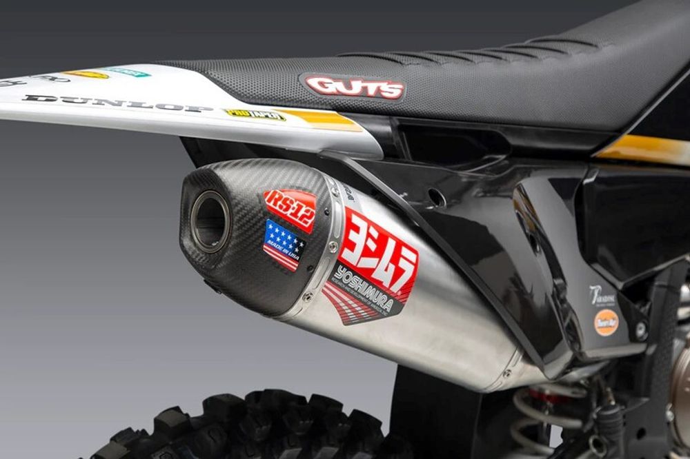 SP 1117967001 YOSHIMURA RS-12 Signature Serie Komplett Auspuff - KTM/Husqvarna    passend fuer HUSQVARNA FC 350