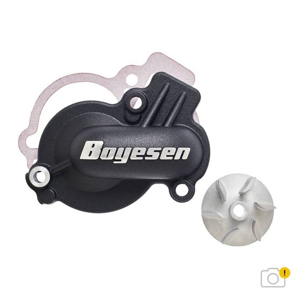 SP 1118635 BOYESEN SuperCooler Wasserpumpendeckel + Impeller-Kit - Schwarz  passend fuer HONDA CRF 150 R