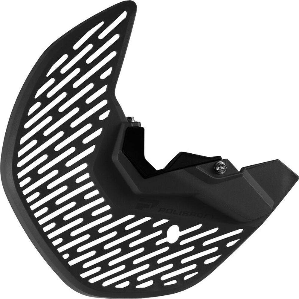 SP 1120240001 POLISPORT Bremscheibe- und Gabelfuß Protektor  passend fuer SHERCO 450 SEF-R Schwarz