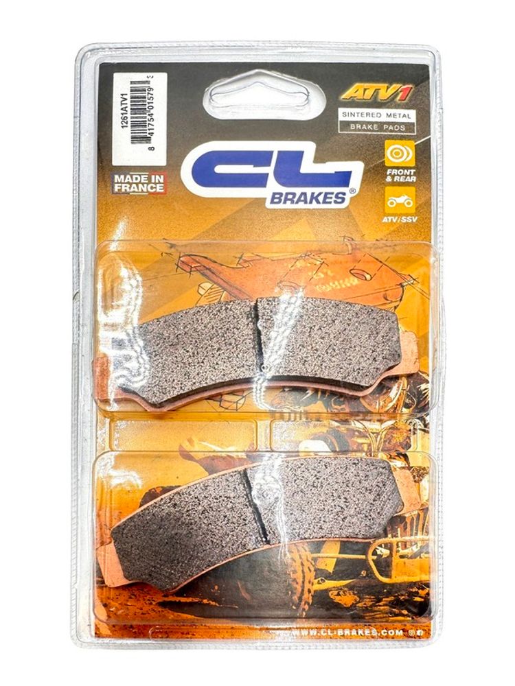 SP 1121989 CL BRAKES ATV Sintermetall Bremsbeläge - 1261ATV1  passend fuer CF MOTO UFORCE 800