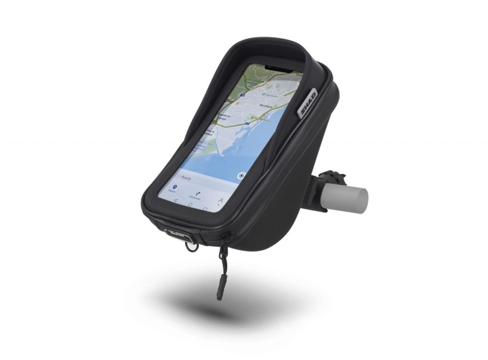 SP 1123483 SHAD SG76 Smartphone-Halterung mit Tasche (Lenkermontage) 180x90mm  passend fuer