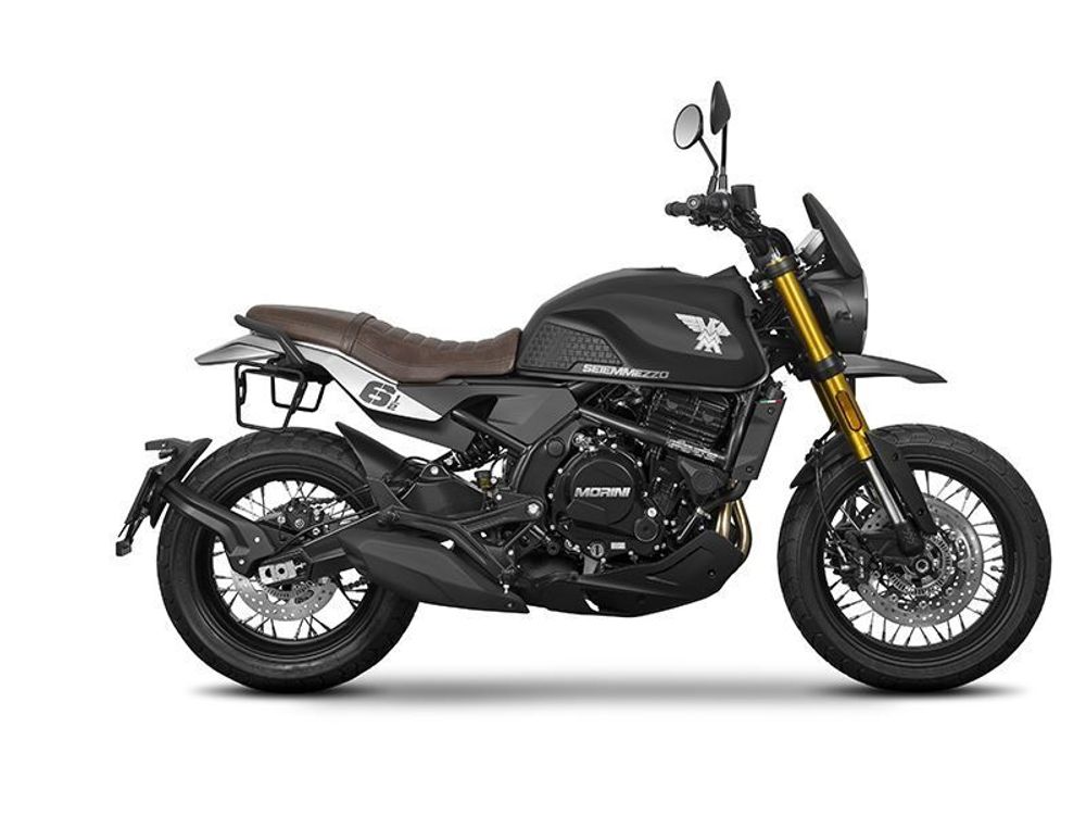 SP 1123758 SHAD SR Satteltaschen Abstandshalter  passend fuer MOTO MORINI 650 SEIEMMEZZO SCR Schwarz