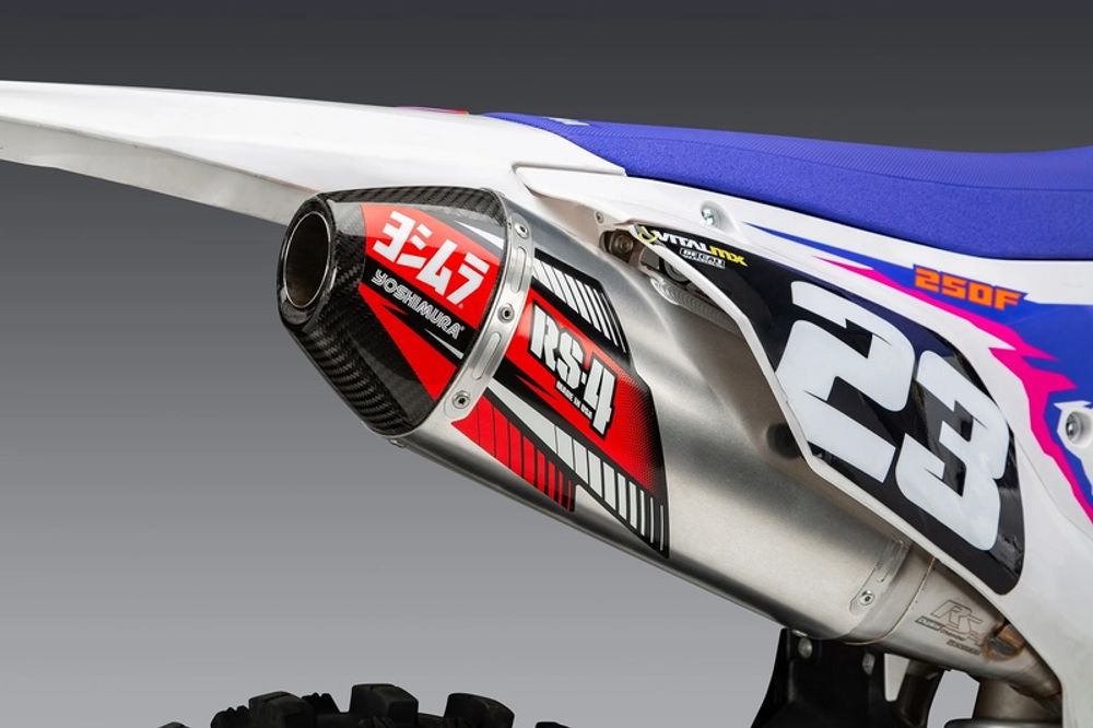 SP 1125472 YOSHIMURA RS-4 Signature Series Slip-On Schalldämpfer    passend fuer YAMAHA YZ 250 F