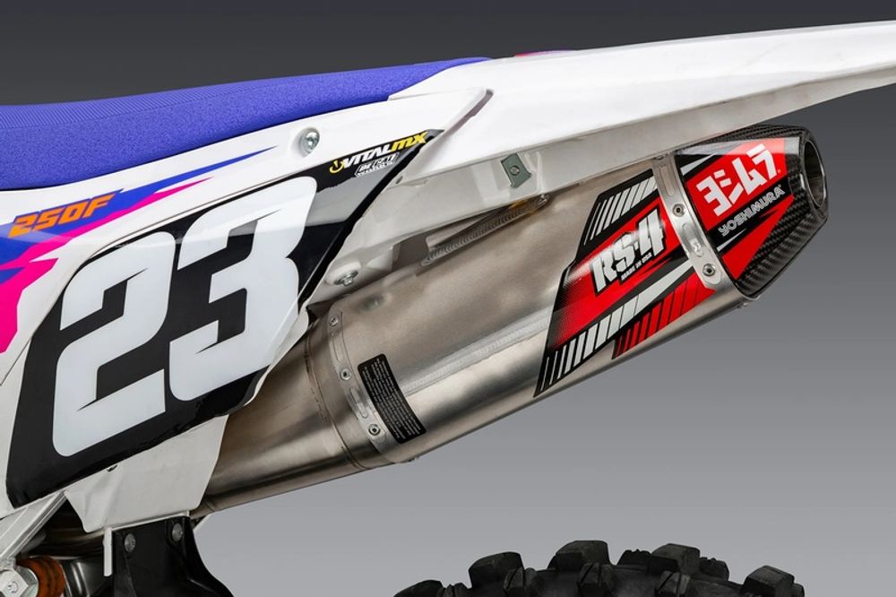 SP 1125472 YOSHIMURA RS-4 Signature Series Slip-On Schalldämpfer    passend fuer YAMAHA YZ 250 F