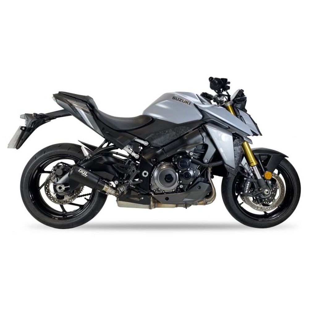 SP 1125523001 IXIL Edelstahl Endtopf Race Xtrem - Schwarz  passend fuer SUZUKI GSX-S 950