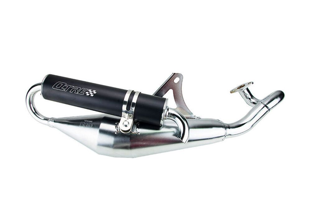 SP 1126529 TECNIGAS Q-TRE Auspuff Chrom  passend fuer PEUGEOT SPEEDFIGHT 4 50 2T