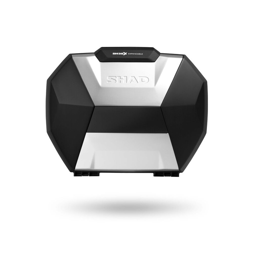 SP 1127322 SHAD SH38X Aluminium Expandierbare Seitenkoffer Set  passend fuer HONDA FORZA 750 Aluminum &