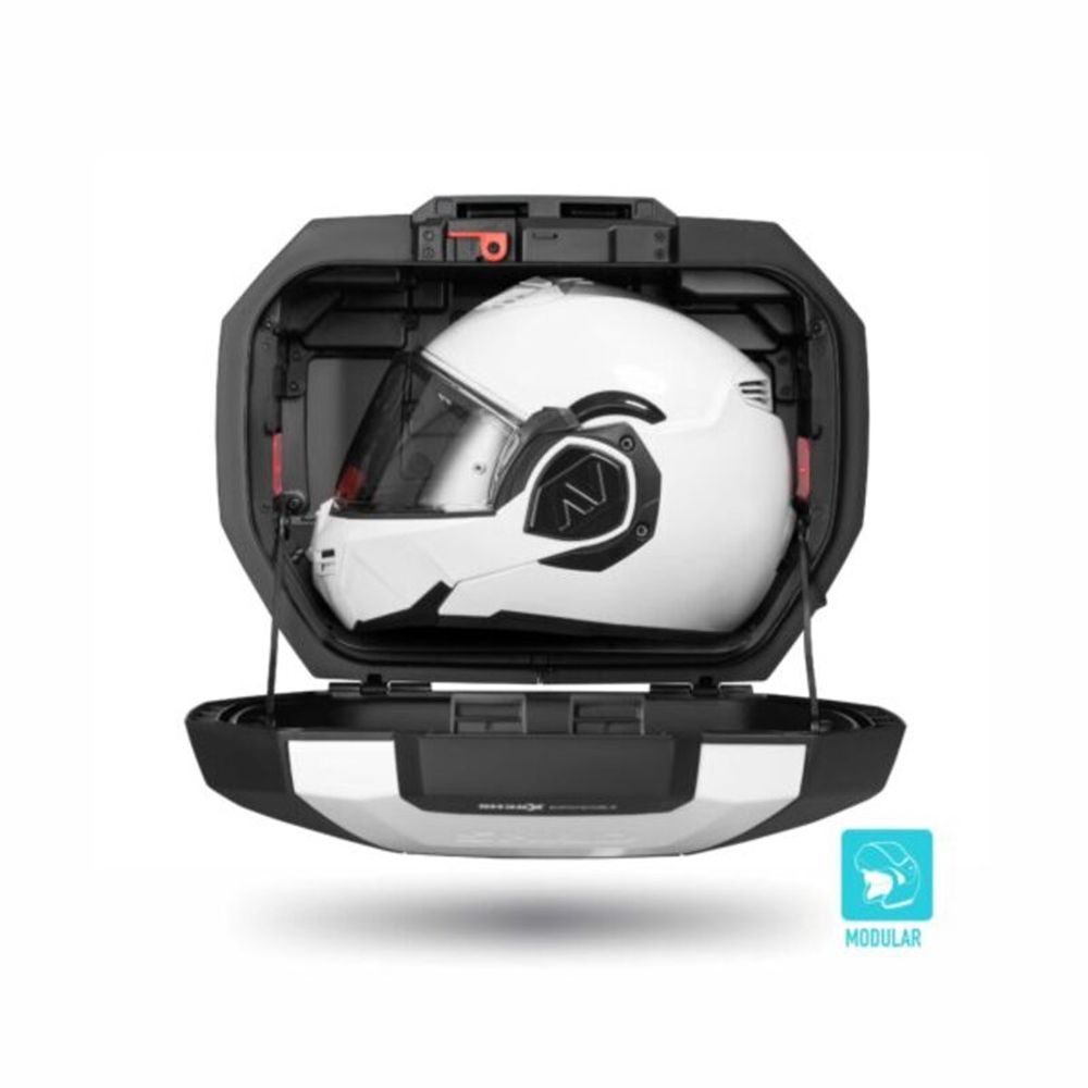 SP 1127322 SHAD SH38X Aluminium Expandierbare Seitenkoffer Set  passend fuer HONDA FORZA 750 Aluminum &