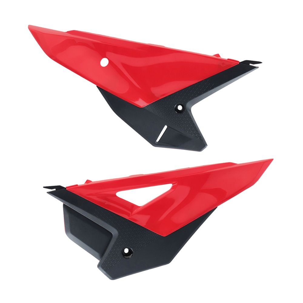 SP 1129815001 POLISPORT Seitenverkleidungen  passend fuer HONDA CRF 450 R Rot