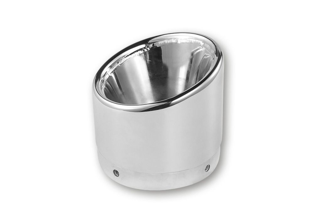 SP 1139102002 IXIL Endkappe Slashed, chrom, für Dämpfer mit D=112mm    passend fuer   Chrome
