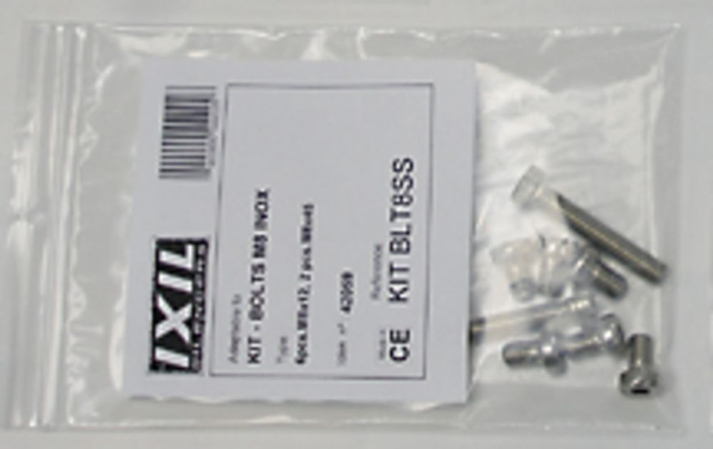 SP 1139111001 IXIL Auspuffschelle Edelstahl NW 34-37mm    passend fuer   Silber