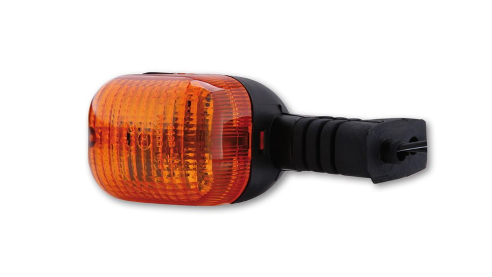 SP 1139435 HIGHSIDER smart Duc Style Blinker Schwarz/Orange E-Geprüft (1Stck)  passend fuer   Schwarz &