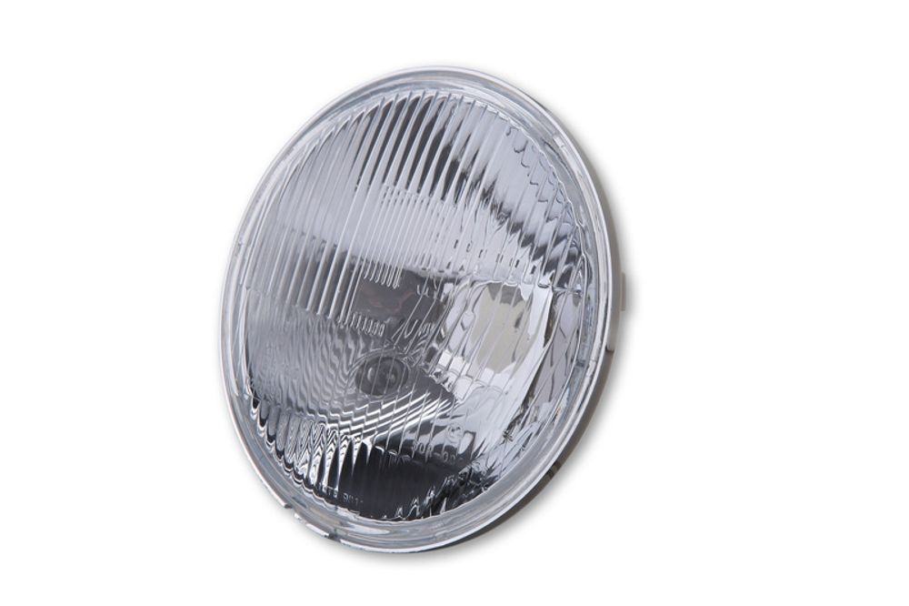 SP 1139784 HIGHSIDER smart 7 Zoll Scheinwerfereinsatz H4 geprägtes Glas Mit Standlicht, E-Geprüft (1Stck)  passend fuer KAWASAKI Z 900 RS
