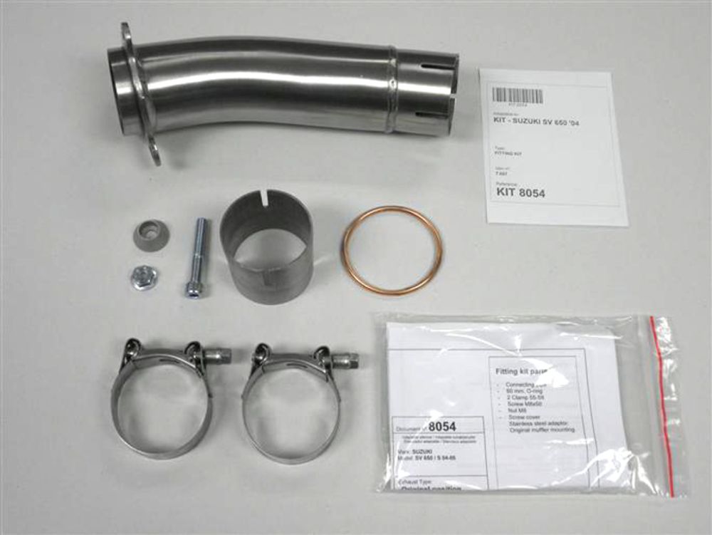 SP 1140383 IXIL Ersatzadapterrohr SV 650/S 04-05    passend fuer SUZUKI SV 650