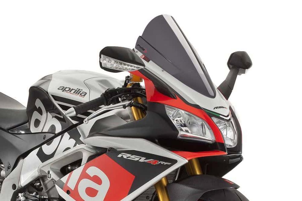 PUIG 7614F Z-Racing Scheibe  passend fuer APRILIA RSV4 RR Stark getönt