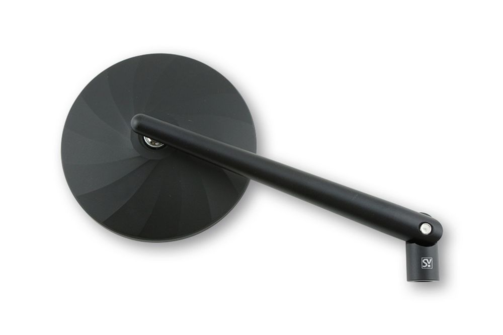 SP 1140934 HIGHSIDER smart Spiegel Ponza Schwarz  passend fuer SUZUKI SV 650 Schwarz