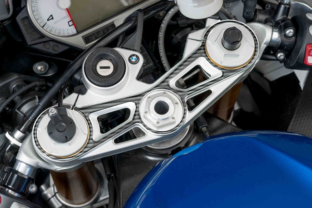 PUIG 9603C Yoke Protector Xtreme  passend fuer BMW S1000RR Carbon look