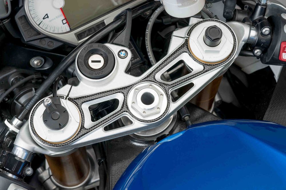 PUIG 8289U Naked Yoke Protector  passend fuer BMW S1000RR Grau