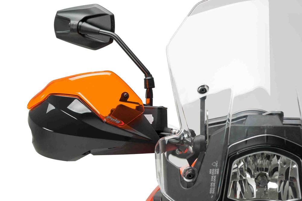 PUIG 9622T Handschutzverlängerung  passend fuer KTM 990 SUPERDUKE Orange