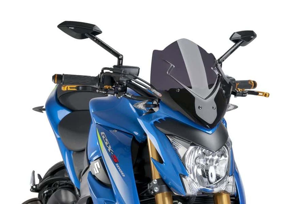 PUIG 7653F Windschutzscheibe New Generation Sport  passend fuer SUZUKI GSX-S1000 Stark getönt