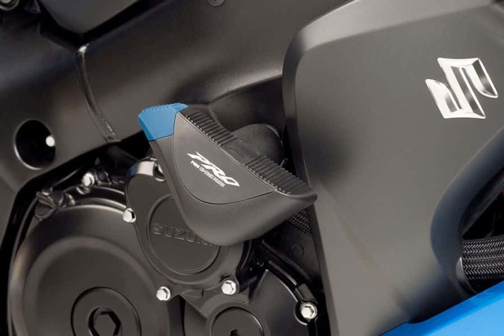 PUIG 7705N Sturzpads PRO  passend fuer SUZUKI GSX-S1000F Schwarz
