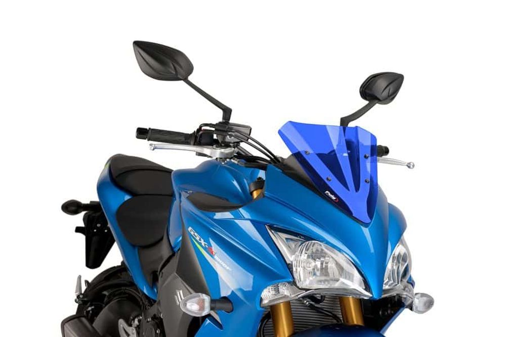 PUIG 7639A Sportscheibe  passend fuer SUZUKI GSX-S1000F Blau