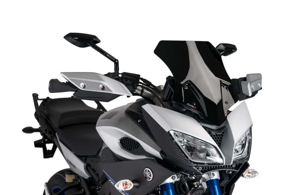 PUIG 7645N Sportscheibe  passend fuer YAMAHA MT-09 TRACER Schwarz