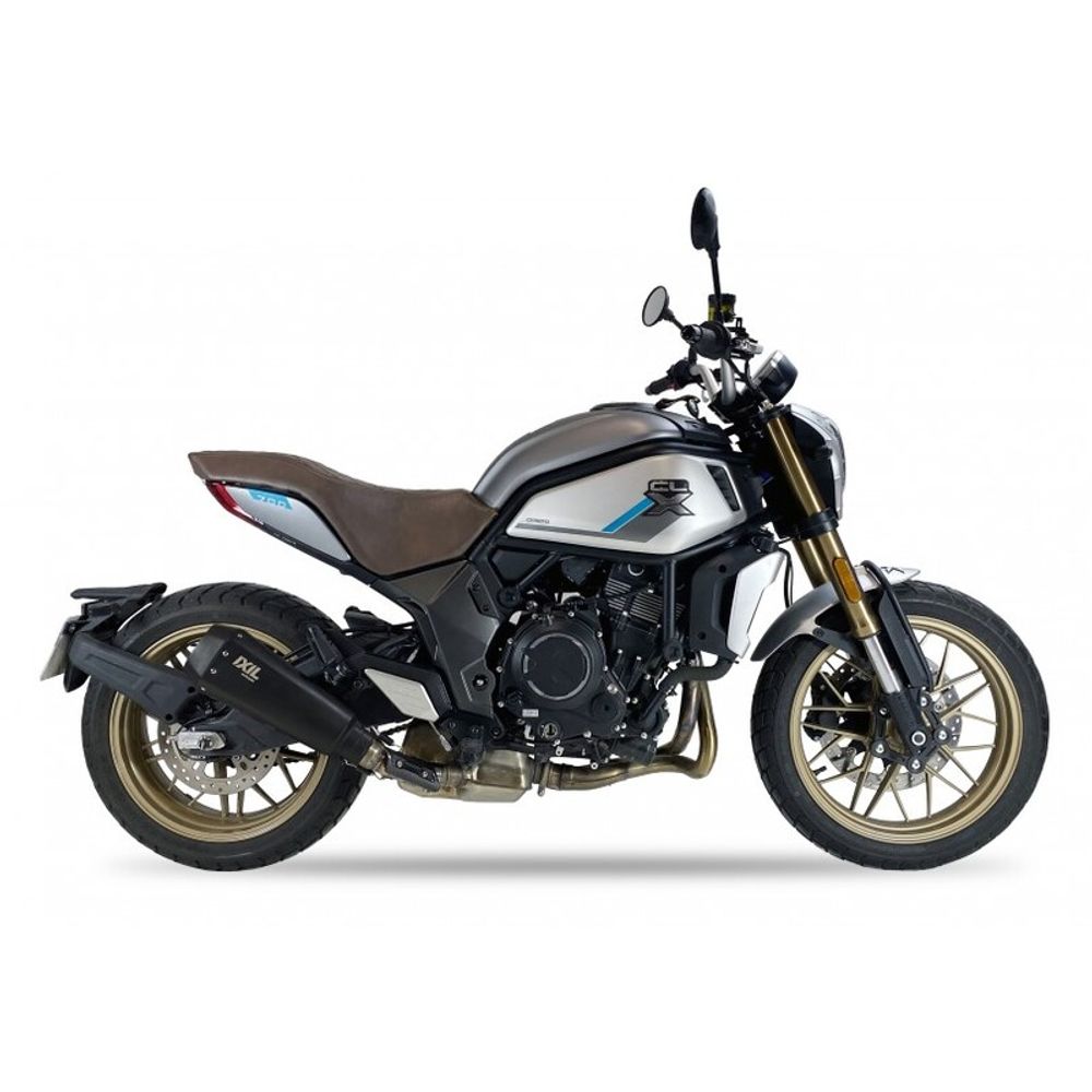 SP 1147040 IXIL RC3B Slip-On Endtopf Edelstahl Schwarz    passend fuer CF MOTO 700 CL-X