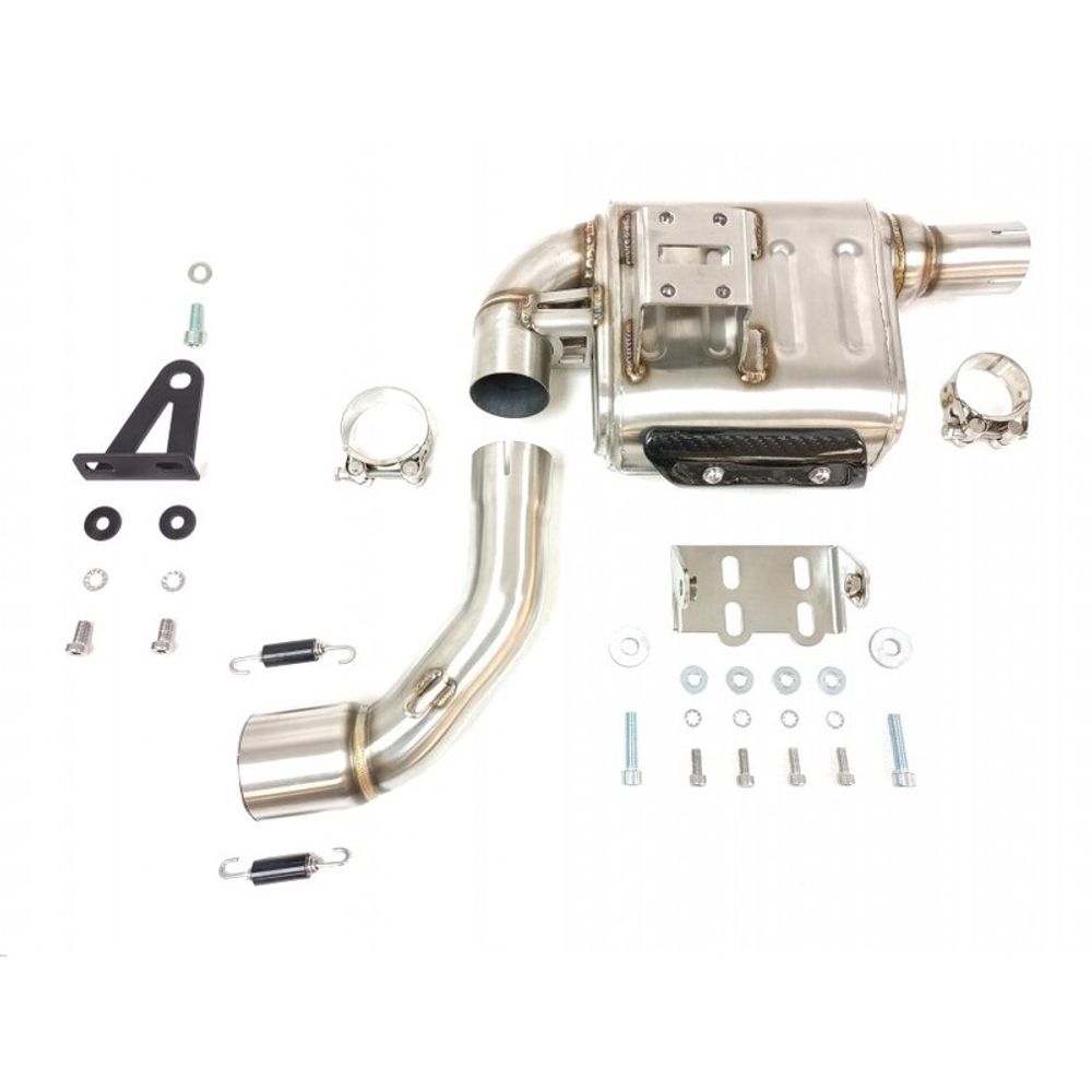 SP 1147042 IXIL RC3B Slip-On Endtopf Edelstahl Schwarz    passend fuer CF MOTO 700 MT