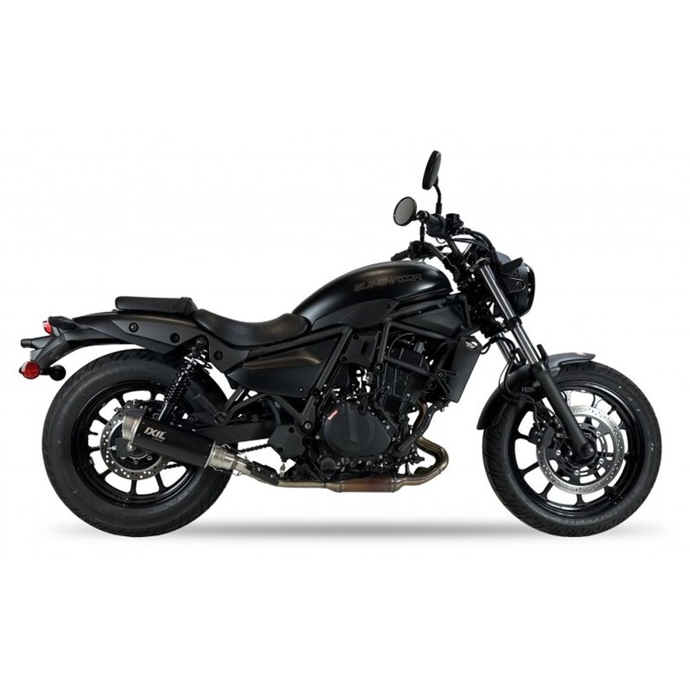 SP 1147046 IXIL RC3B Slip-On Endtopf Edelstahl Schwarz    passend fuer KAWASAKI ELIMINATOR 500