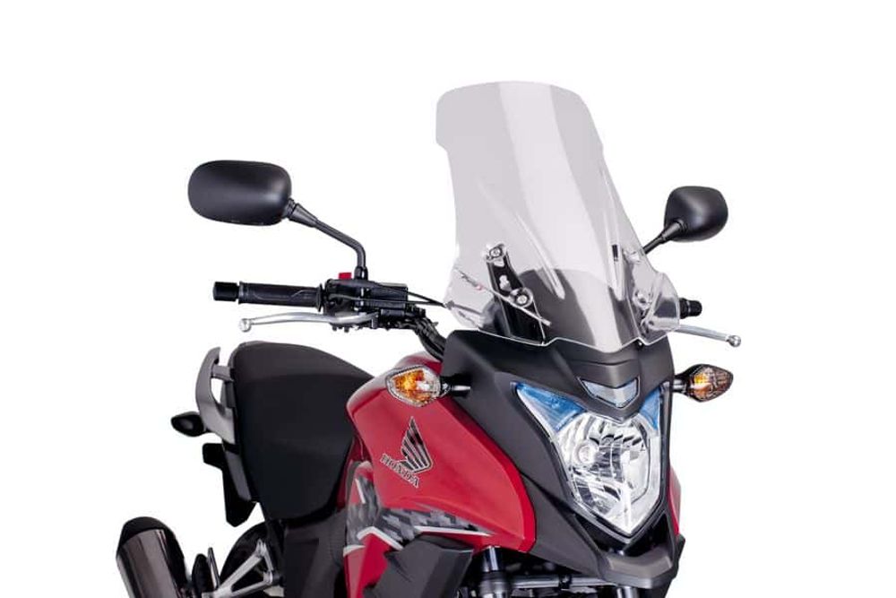 PUIG 6480W Tourenscheibe  passend fuer HONDA CB500X Transparent