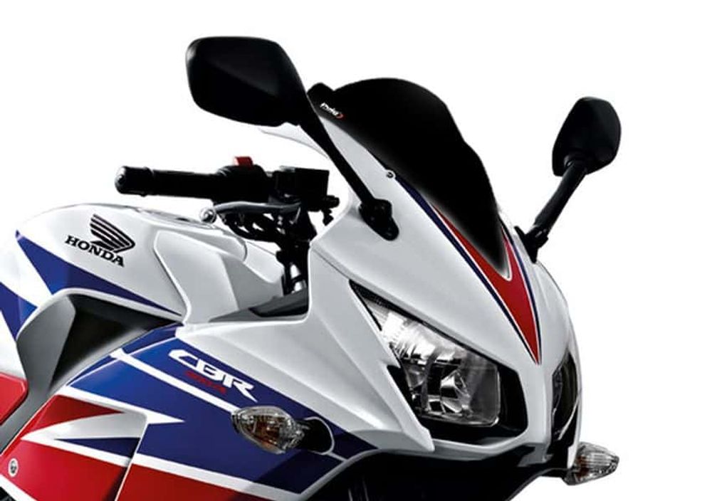 PUIG 7228N Z-Racing Scheibe  passend fuer HONDA CBR300R Schwarz