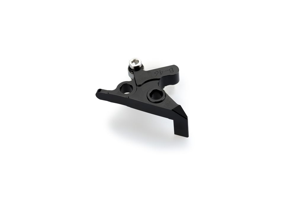 PUIG 6333N Vordere und hintere Bremshebeladapter  passend fuer YAMAHA X-MAX 125 Schwarz