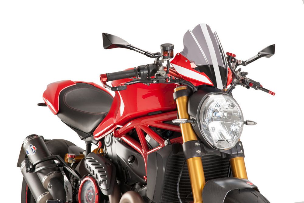 PUIG 8900H Sportscheibe  passend fuer DUCATI MONSTER 1200 Getönt